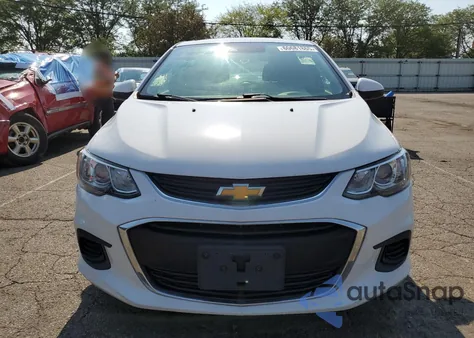 2019 Chevrolet Sonic из США, поврежденный, VIN 1G1JG6SB1K4123991
